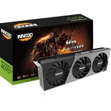 INNO3D GeForce RTX 4070 Ti X3 OC, Grafikkarte DLSS 3, 3x DisplayPort, 1x HDMI 2.1