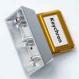 Keychron Computer Aluminum Alloy Artisan Keycap, Tastenkappe silber/gold