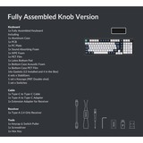 Keychron Q5 Max, Gaming-Tastatur schwarz/mehrfarbig, DE-Layout, Gateron Jupiter Brown, Hot-Swap, Aluminiumrahmen, RGB