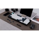 Keychron Q5 Max, Gaming-Tastatur schwarz/mehrfarbig, DE-Layout, Gateron Jupiter Brown, Hot-Swap, Aluminiumrahmen, RGB