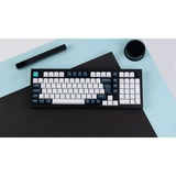 Keychron Q5 Max, Gaming-Tastatur schwarz/mehrfarbig, DE-Layout, Gateron Jupiter Brown, Hot-Swap, Aluminiumrahmen, RGB