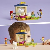 LEGO 41696 Friends Ponypflege, Konstruktionsspielzeug Pferdestall mit Pferd-Figur, Mia und Daniel Mini-Figuren