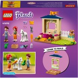 LEGO 41696 Friends Ponypflege, Konstruktionsspielzeug Pferdestall mit Pferd-Figur, Mia und Daniel Mini-Figuren