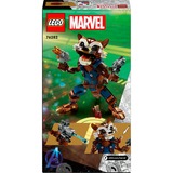 LEGO 76282 Marvel Super Heroes Rocket & Baby Groot, Konstruktionsspielzeug 