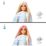 Mattel Barbie Cutie Reveal Cozy Cute Serie - Lämmchen, Puppe 