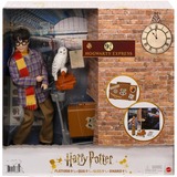Mattel Harry Potter Gleis 9 3/4 Spielset mit Harry Potter Puppe & Hedwig Figur 