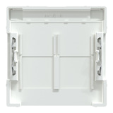 Merten Zentralplatte zweifach weiß, Retail