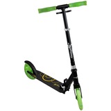 Muuwmi Lights Aluminium Scooter GLOW 200 mm schwarz/grün, mit Leuchtrollen und Glow-Effekt