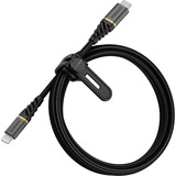 Otterbox Premium Ladekabel Lightning > USB-C, USB-PD schwarz, 1 Meter