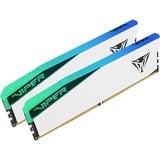 Patriot DIMM 96 GB DDR5-6000 (2x 48 GB) Dual-Kit, Arbeitsspeicher weiß, PVER596G60C42KW, Elite 5 RGB, INTEL XMP, AMD EXPO