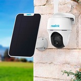 Reolink Go PT EXT, Überwachungskamera weiß/schwarz, 4 Megapixel, 4G/LTE, inkl. Solarpanel