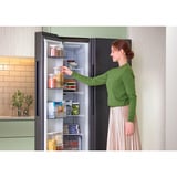 SAMSUNG RS90F64EDTEF, Side-by-Side edelstahl, AI Home (9" LC-Display), AI Energy Mode, Metal Cooling