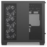 Sharkoon Steel Shark, Tower-Gehäuse schwarz, Tempered Glass x 2
