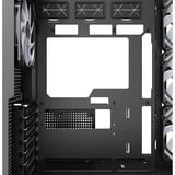 Sharkoon Steel Shark, Tower-Gehäuse schwarz, Tempered Glass x 2