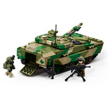 Sluban ARMY ZBD-04As Infanteriekampffahrzeug, Konstruktionsspielzeug 
