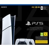 Sony PlayStation 5 Slim Digital Edition, Spielkonsole inkl. zweiten Controller