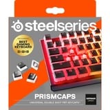 SteelSeries PrismCaps, Tastenkappe schwarz/transparent, DE-Layout