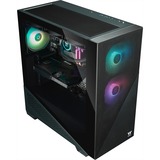 Thermaltake Hyperion V2 Black, Gaming-PC schwarz/transparent, Windows 11 Home 64-Bit