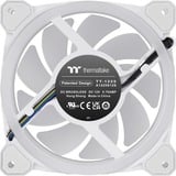 Thermaltake SWAFAN 14 RGB Radiator Fan TT Premium Edition White (3-Fan Pack), Gehäuselüfter weiß, 3er Pack, inkl. Controller, 140 mm