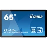 iiyama TF6539UHSC-B1AG, Public Display schwarz, UltraHD/4K, IPS, Lautsprecher