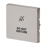 0 Wippe mit Aufdruck DO NOT DISTURB edelstahl, Retail