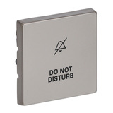 0 Wippe mit Aufdruck DO NOT DISTURB edelstahl, Retail