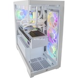 ALTERNATE Custom PC Series • iCUE Blue Ice Elements Gaming-PC weiß/transparent, ohne Betriebssystem