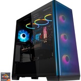 ALTERNATE Gaming-PC Window Edition • RTX 4070 • AMD Ryzen™ 5 7600X • 32 GB RAM schwarz/transparent, Windows 11 Home 64-Bit