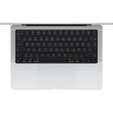 Apple MacBook Pro (14") 2025 CTO, Notebook silber, 16 GB, 512 GB (512 GB SSD), M4, MacOS, Amerikanisch