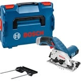 Bosch Akku-Handkreissäge GKS 12V-Li, 12Volt blau/schwarz, ohne Akku und Ladegerät, in L-BOXX