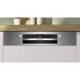 Bosch SMI4ECS21E Serie 4 , Spülmaschine edelstahl (gebürstet), 60 cm, Home Connect