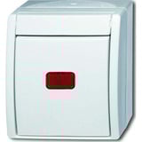 Busch-Jaeger Kontroll-Wechselschalter 2601/6 SKW-54 weiß, Retail