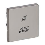 Busch-Jaeger Wippe mit Aufdruck DO NOT DISTURB edelstahl, Retail