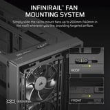 Corsair FRAME 4000D RS , Tower-Gehäuse schwarz, Tempered Glass