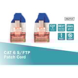 Digitus Patchkabel CAT 6 S/FTP 2m blau, 2 Meter