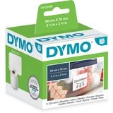 Dymo LabelWriter ORIGINAL Vielzwecketiketten 54x70mm, 1 Rolle mit 320 Etiketten weiß, permanent klebend, S0722440