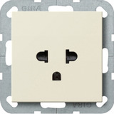Gira Steckdose EURO US System weiß, Retail