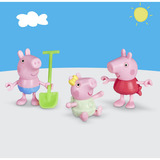 Hasbro Peppa Pig Geschwister Strandtag, Spielfigur 