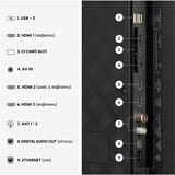 Hisense 43E7S PRO Hi-QLED-Fernseher 108 cm (43 Zoll), schwarz/dunkelgrau, UltraHD/4K, Free-Sync-Premium, 144Hz Panel