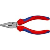 KNIPEX Spitz-Kombizange 08 22 145 rot/blau