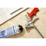 KWB PU-Bauschaumpistole , Sprühpistole silber/rot