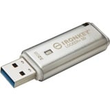 Kingston IronKey Locker+ 50 32 GB, USB-Stick aluminium, USB-A 3.2 Gen 1