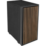 Lian Li DAN Cases B4 Vertical AeroDeck , Tower-Gehäuse schwarz/holz