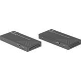 Lindy 150m Cat.6 HDBaseT KVM Extender, HDMI Verlängerung schwarz, HDMI 4K60, USB 2.0 & IR