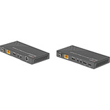 Lindy 150m Cat.6 HDBaseT KVM Extender, HDMI Verlängerung schwarz, HDMI 4K60, USB 2.0 & IR