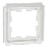 Merten D-Antik Rahmen einfacher Rahmen weiß (glänzend), Retail