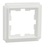 Merten D-Antik Rahmen einfacher Rahmen weiß (glänzend), Retail