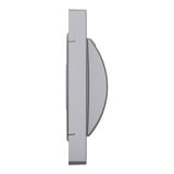 Merten Zentralplatte Edelstahl lackiert aus Thermoplast edelstahl, Retail