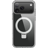 Nevox StyleShell SHOCKFlex mit Standfunktion, Handyhülle transparent, iPhone 17 Pro, kompatibel mit MagSafe