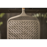 Ooni Signature Perforierter Pizzaheber 14" , Grillbesteck silber/schwarz, für Pizzen bis ca. Ø 36cm